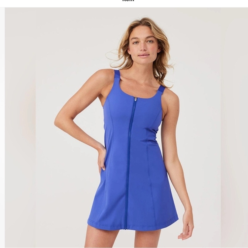 Outdoor Voices Powerhouse Dress in Tanzanite - Picture 1 of 16